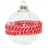 transparent clear christmas ball