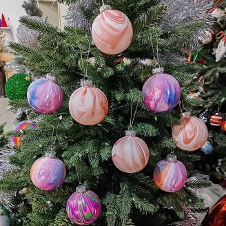 Enchanting Unique Functional Gradient Ceramic Decorative Balls