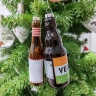 Mini Wine Bottle Christmas Ornament – DIY Personalized Glass Decoration 
