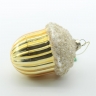 Christmas glass ornament