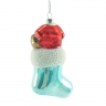 christmas glass bauble