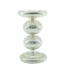 Glass candlestick