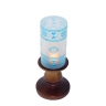 Glass candlestick