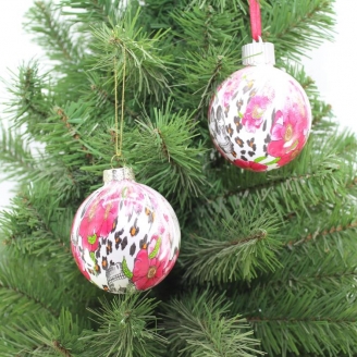 water christmas ball