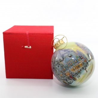 painted Christmas ball