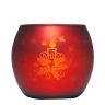 Glass candlestick