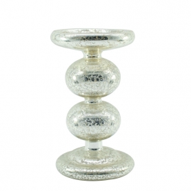Glass Candle Holder 