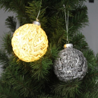 water christmas ball