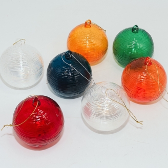 Hand-Blown Christmas Glass Ornaments Customizable Festive Artistry
