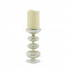 Glass candlestick