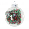 transparent clear christmas ball