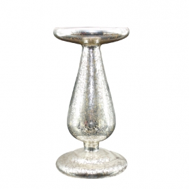 Glass candle holder 