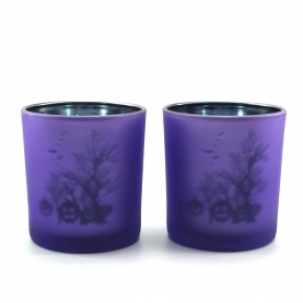 Glass candle cup 