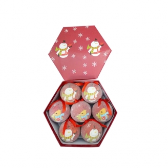 christmas paper ball