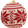 christmas knitted ball