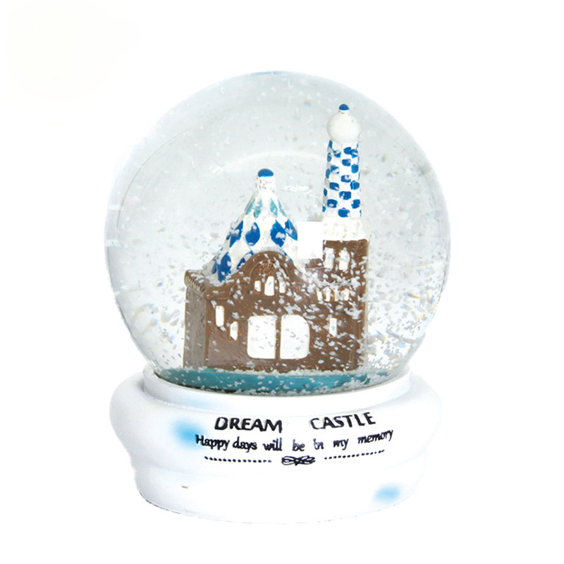 Resin Glitter Snowball