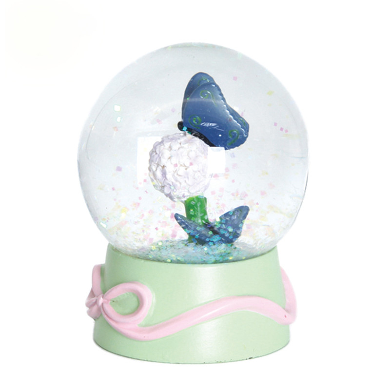 Resin Christmas Lovely Statue Snowball