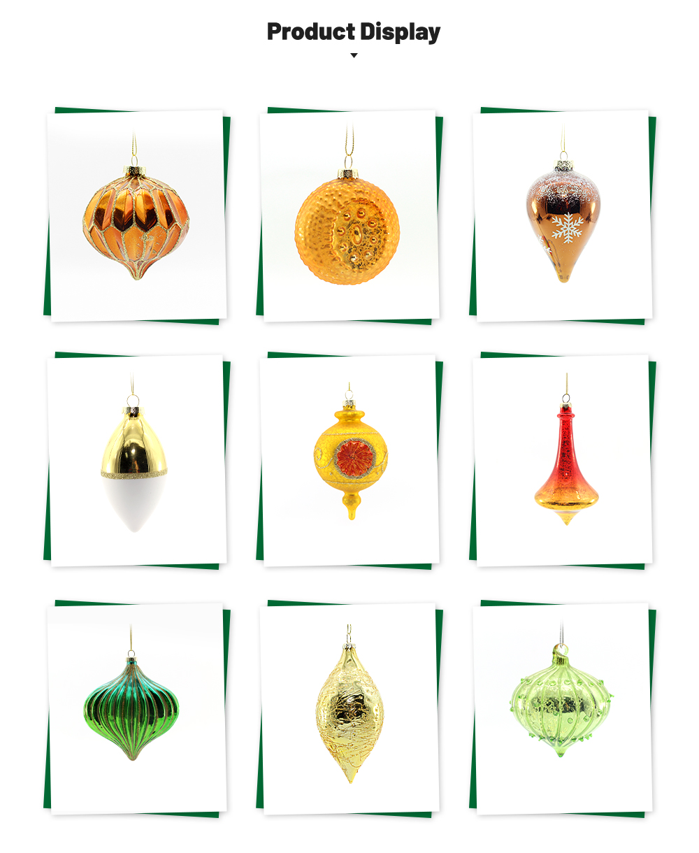 painted glass ornament