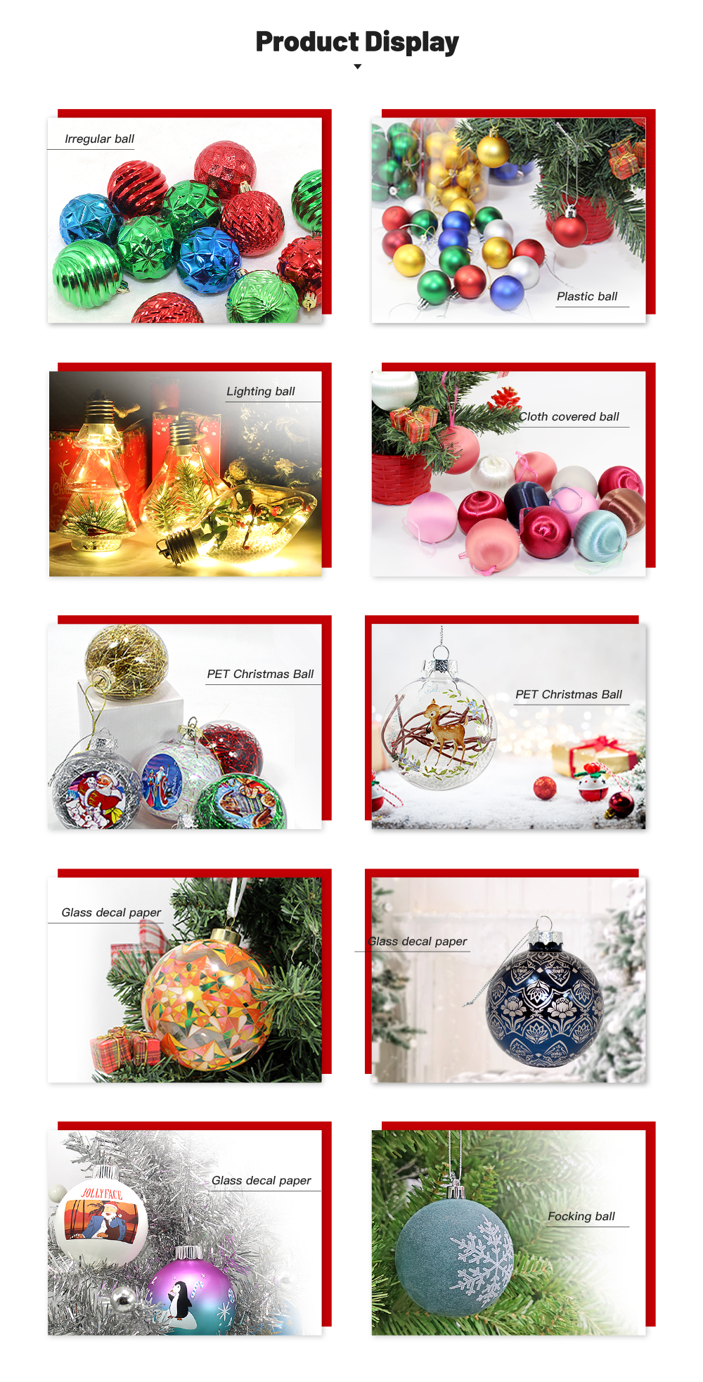 blown glass christmas balls
