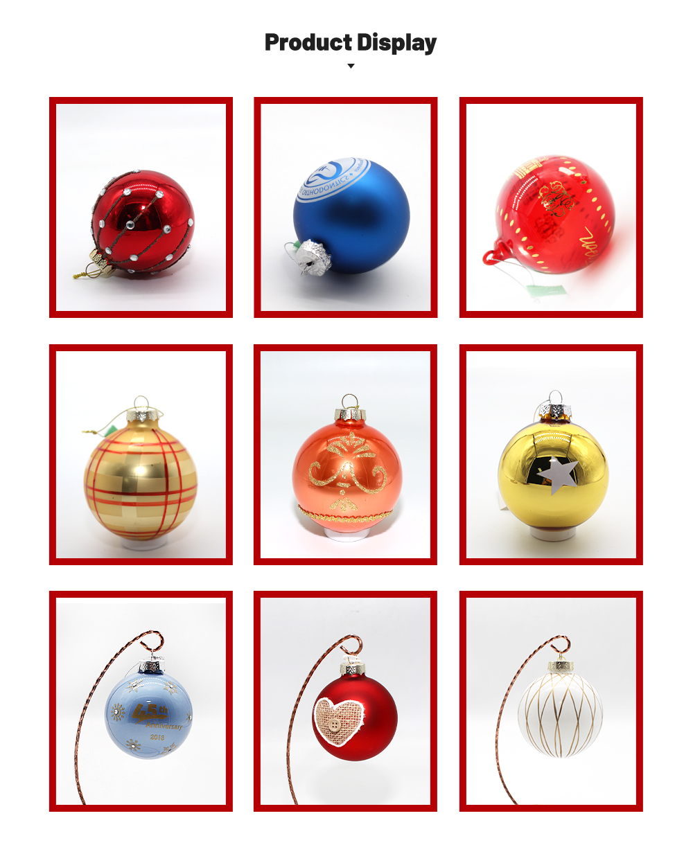 Heat transfer printed glass half sphere