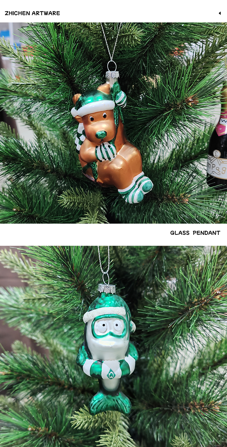 Bear Christmas Ornament Bear Christmas Ornament
